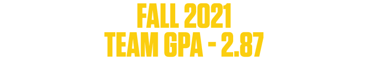fall 2021 team gpa 2.87