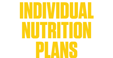 INDIVIDUAL NUTRITION PLANS
