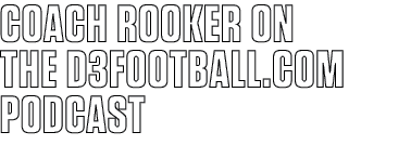 Coach Rooker on the d3football.com podcast