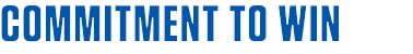 commitment TO WIN