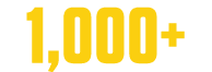 1,000+