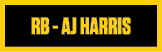RB AJ HARRIS
