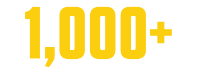 1,000+