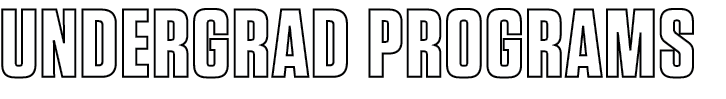 Undergrad Programs