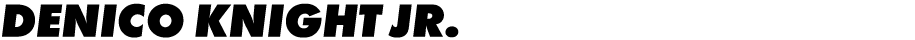 Denico Knight Jr. 