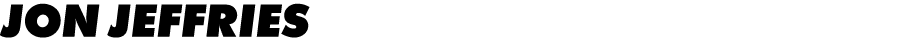Jon Jeffries 