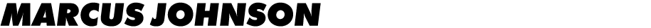 Marcus Johnson 