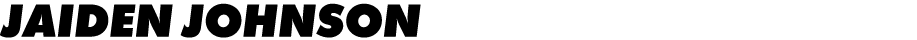 Jaiden Johnson 