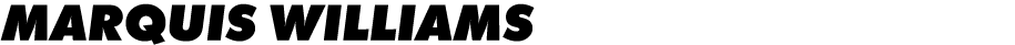 Marquis Williams 