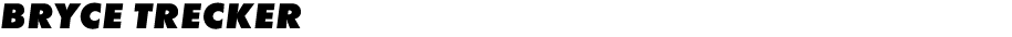 Bryce Trecker