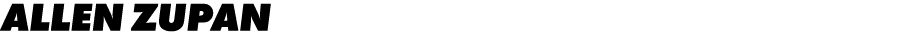 Allen Zupan 
