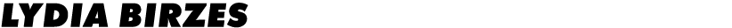 Lydia Birzes 