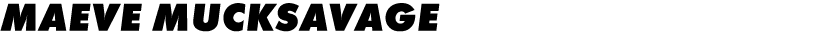 Maeve Mucksavage 