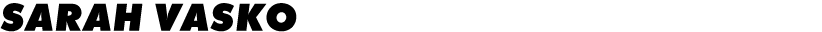 Sarah Vasko 