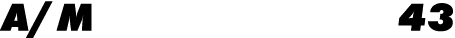 A/M 43 