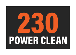 230 POWER CLEAN