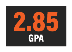 2.85 GPA