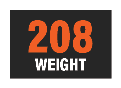 208 WEIGHT