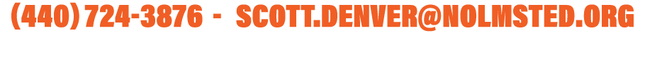 (440) 724 3876 scott.denver@nolmsted.org 30095 Lorain Rd. 