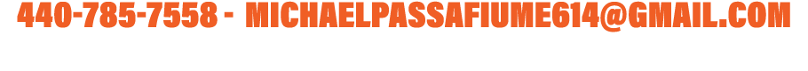 440 785 7558 michaelpassafiume614@gmail.com 7139 Barton Rd