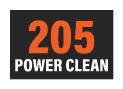 205 POWER CLEAN