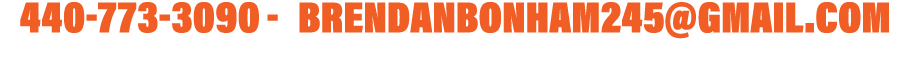 440 773 3090 brendanbonham245@gmail.com 6210 Stafford Dr