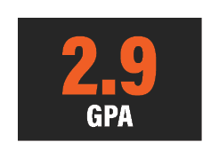 2.9 GPA