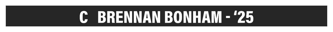 C Brennan Bonham ‘25