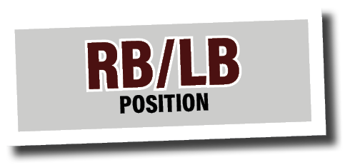 RB lb POSITION