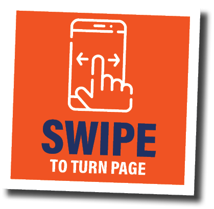 swipe to turn pag