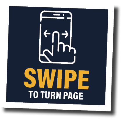 swipe to turn pag