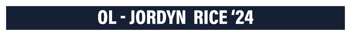 OL - Jordyn Rice  24