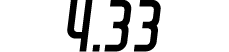 4 33