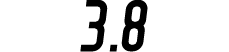 3 8