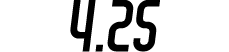 4 25
