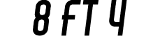 8 ft 4