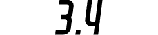 3 4