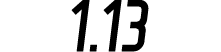 1 13