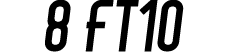 8 ft10