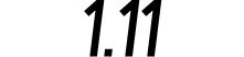 1 11