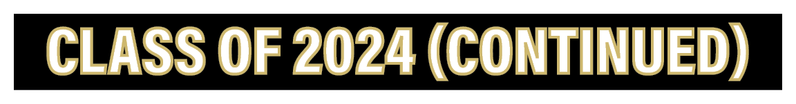class of 2024 (continued)