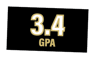 3 4 gpa