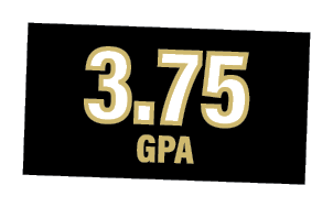 3 75 gpa