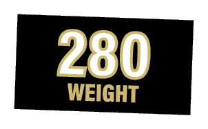 280 weight