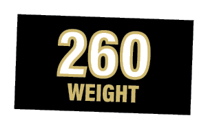 260 weight