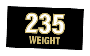 235 weight