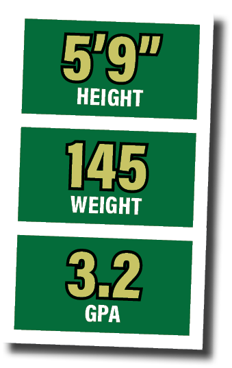 5 9  height,145 weight,3 2 gp