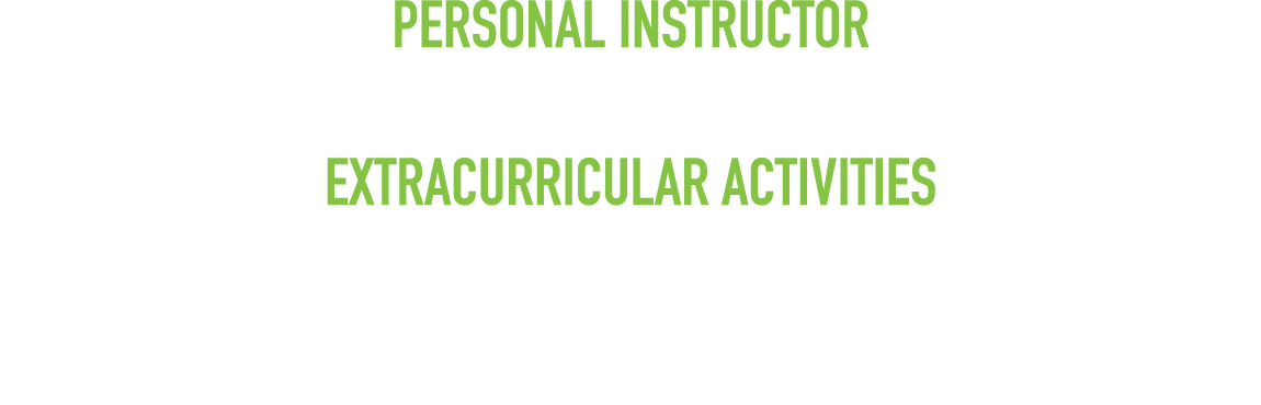 personal instructor Kevin Manning, Dan Cocchi Extracurricular Activities 2023 class Vice President, Discipline Commit   