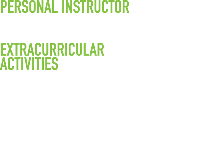 personal instructor   Joey Boylston Extracurricular Activities   National Honor Society   AP Academy   FCA Leader and   