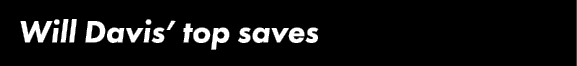 Will Davis  top saves
